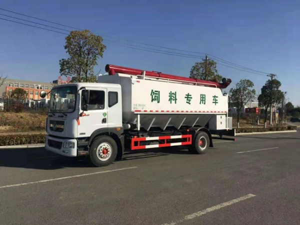 東風(fēng)多利卡D9（10）噸22方國六散裝飼料運(yùn)輸車